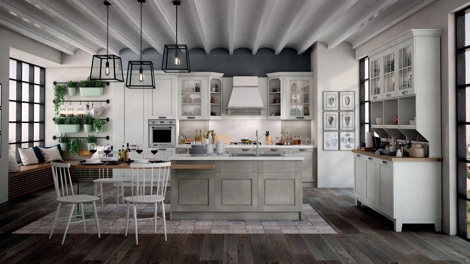 Cucina Classica in Frassino Virginia 02 di Stosa