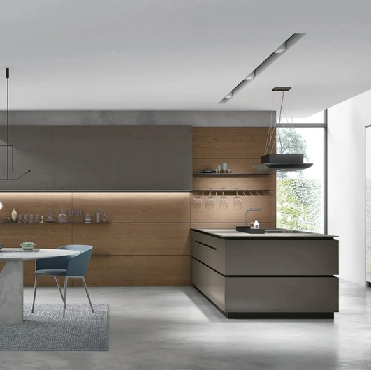 Cucina Moderna con penisola Aliant 03 di Stosa