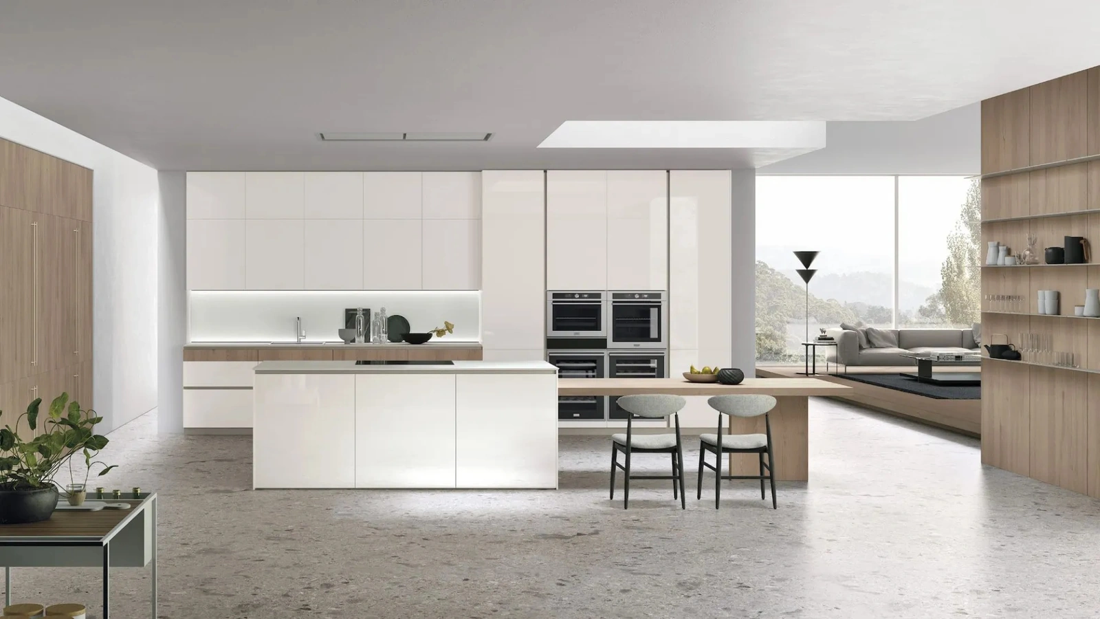 Cucina Moderna con isola Aliant 05 di Stosa