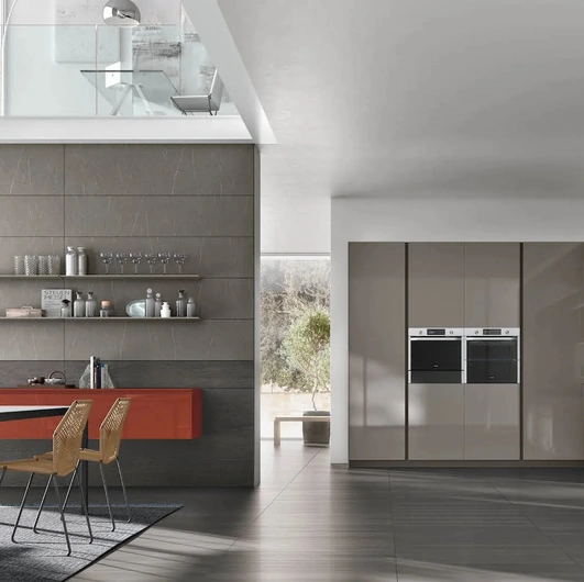 Cucina Moderna angolare Color Trend 03 di Stosa