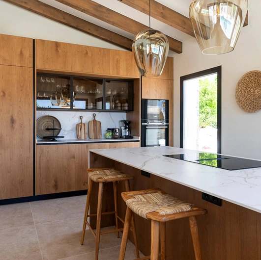 Cucina Moderna con penisola D12 05 di Doimo Cucine