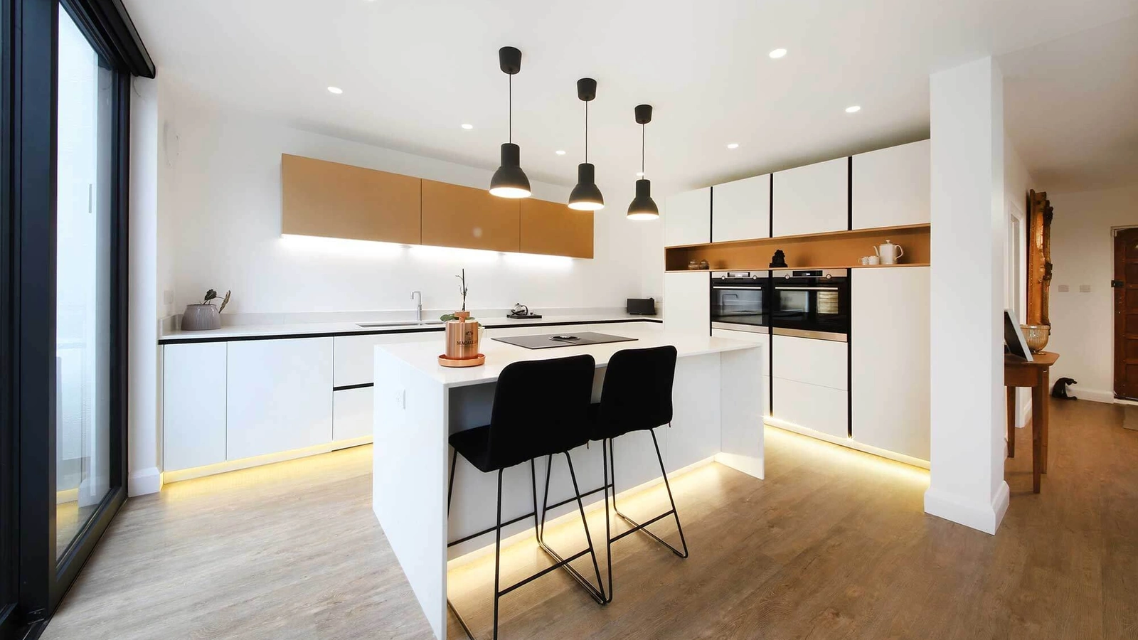 Cucina Moderna D20 Bianca di Doimo Cucine