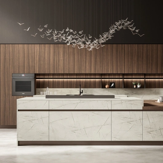 Cucina Moderna con isola Kalì 02 di Arredo3