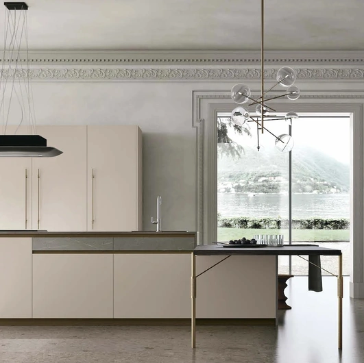 Cucina Moderna con isola Metropolis 04 di Stosa