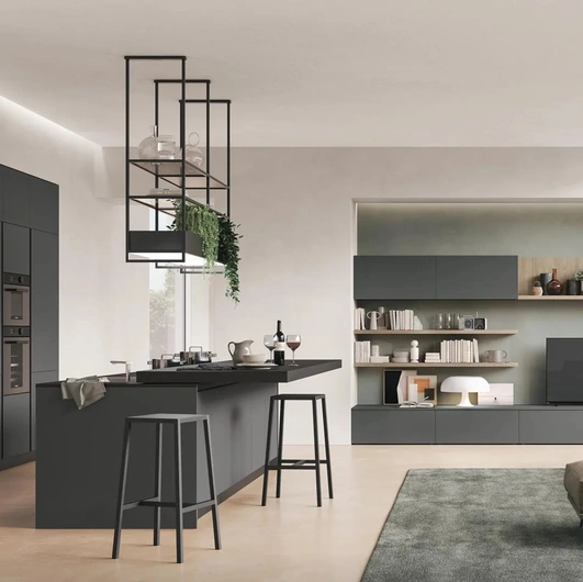 Cucina Moderna con isola Young 07 di Stosa