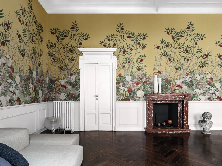 Carta da parati Fleurs Magiques di London Art