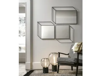 Specchi Sguardo con cornice in metallo di Target Point