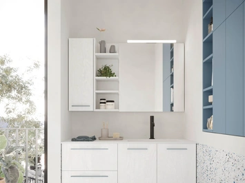 Mobile da Bagno sospeso Ho-me plus liscio 53 di Arbi