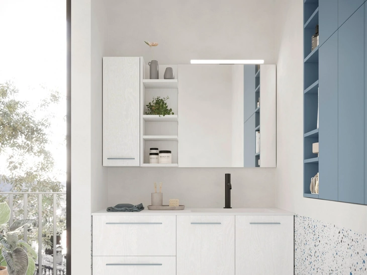 Mobile da Bagno sospeso Ho-me plus liscio 53 di Arbi