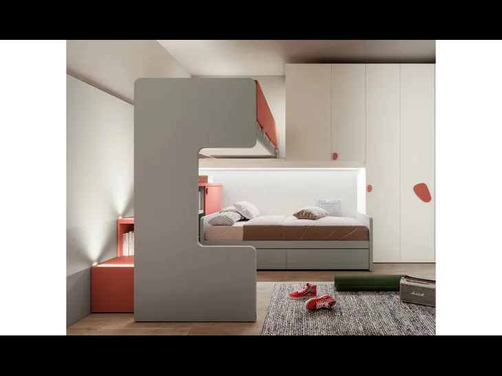 Cameretta Layout 16B di Doimo Cityline