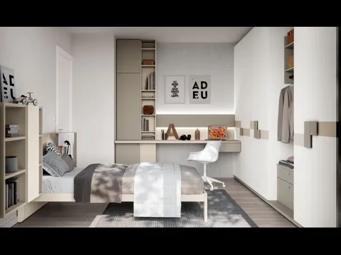 Cameretta Layout 02A di Doimo Cityline