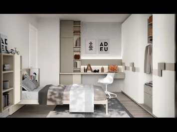Cameretta Layout 02A di Doimo Cityline