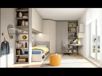Cameretta a ponte Layout 02B di Doimo Cityline