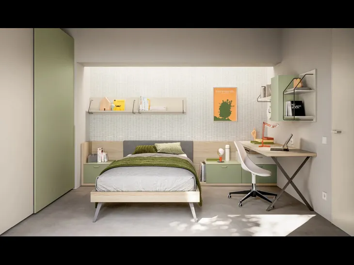Cameretta Layout 05A di Doimo Cityline