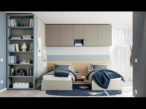 Cameretta Layout 06B di Doimo Cityline