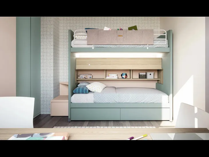 Cameretta Layout 13B di Doimo Cityline