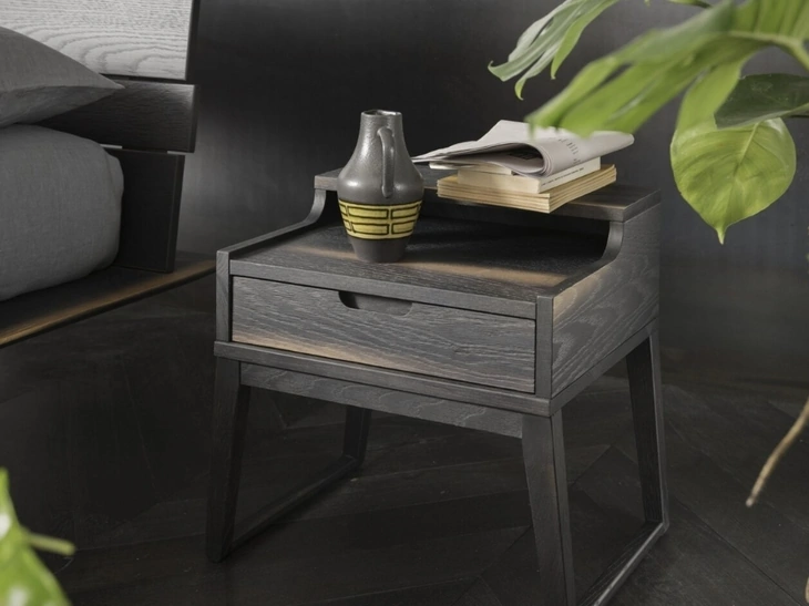 Comodino in rovere massello Clover di Alta Corte