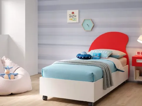 Letto singolo per bambini SC103 di Moretti Compact