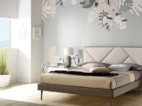 Letto in ecopelle SC221 di Moretti Compact