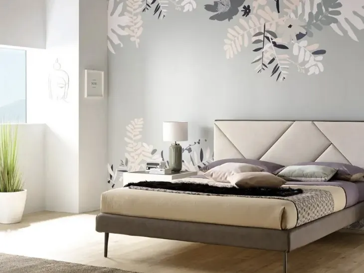 Letto in ecopelle SC221 di Moretti Compact