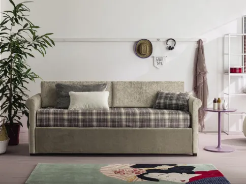 Daybed singolo in tessuto Camelia Mod 32 di Twils