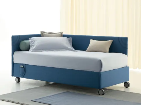 Daybed singolo Golf 219 Jeans Mode in tessuto di Oggioni