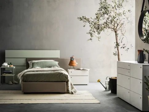 Letto moderno Skip di Alf DaFrè