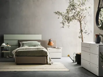 Letto moderno Skip di Alf DaFrè