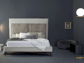 Letto in tessuto con testiera alta SP2802 Alto di Twils