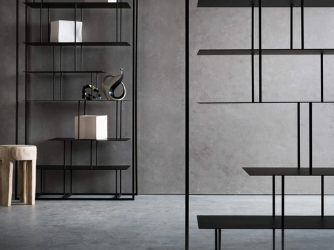 Libreria in metallo Tower di Presotto