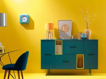 Madia dal design moderno e grintoso LV201 di Moretti Compact