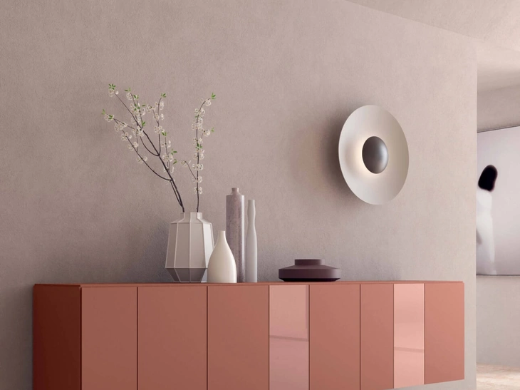 Madia sospesa I-ModulART in laccato di Presotto