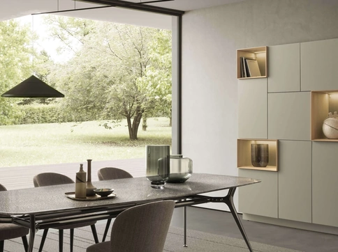 Parete Attrezzata I-ModulART 02 di Presotto