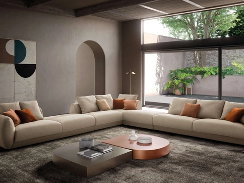 Salotto angolare Bali Kompact di Presotto
