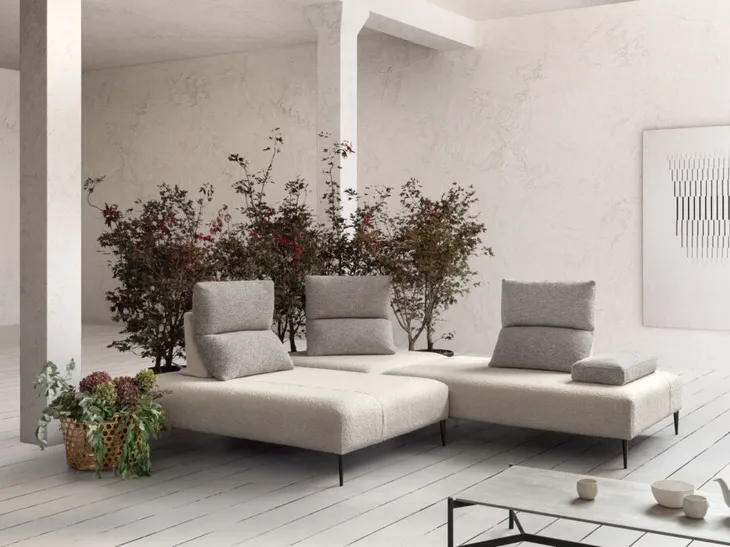 Divano con penisola Jest Special di Samoa