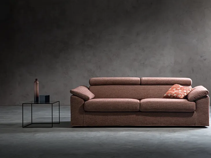 Divano in tessuto con poggiatesta regolabile Loft Special di Samoa