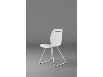 Sedia Bip SL in tecnopolimero composito riciclabile di Colico