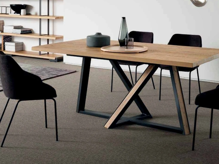Tavolo allungabile in legno Wien di Alta Corte