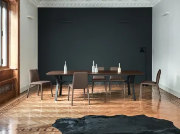 Tavolo Iron in Rovere Termotrattato di Sangiacomo