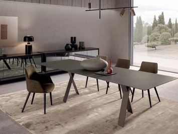 Tavolo allungabile Tailor in ecomalta di Presotto