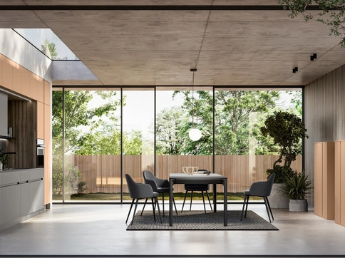 Cucina Moderna lineare Cloe 04 di Arredo3