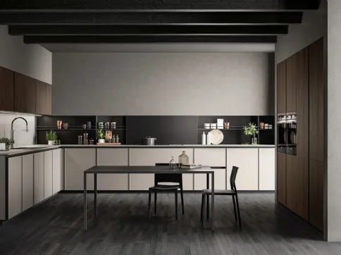 Cucina Moderna Kronos 04 angolare di Arredo3