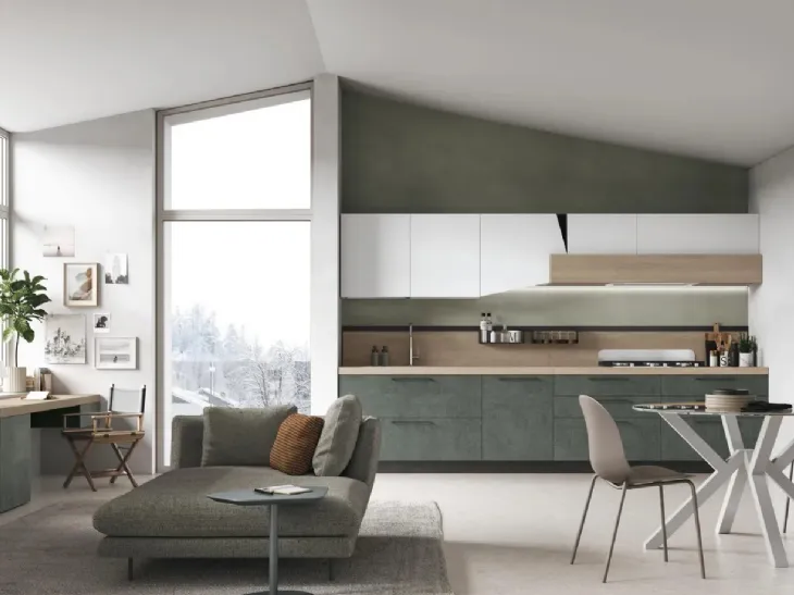 Cucina Moderna angolare Young di Stosa