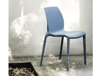 Sedia da giardino impilabile Hidra Outdoor di Bontempi